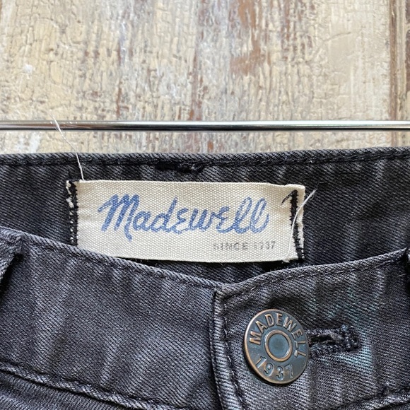 Madewell Women's Dark Gray Jeans - Picture 2 of 9